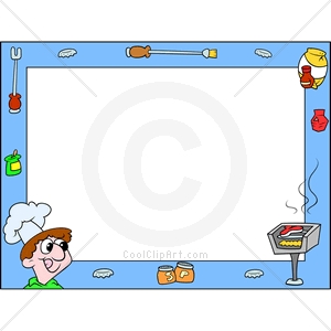 Com   Clip Art For  Borders Barbecue Cookout   Image Id 139014