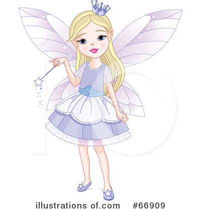 Fairy Princess Clipart  66909 By Pushkin   Royalty Free  Rf  Stock