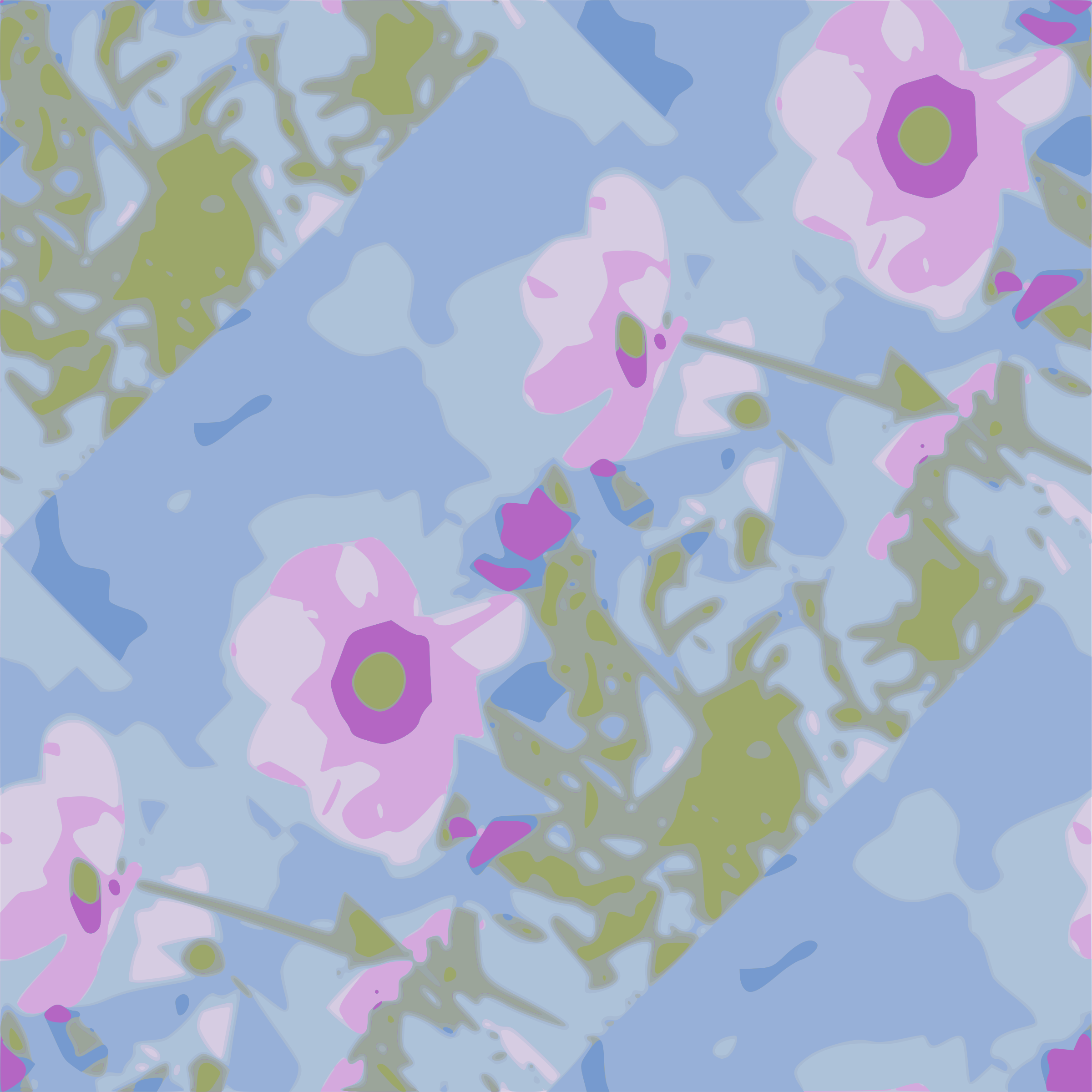 Flower Seamless Pattern 03 By Yamachem