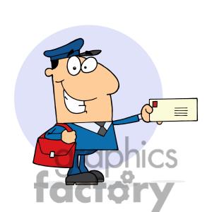 Postal Carrier Clipart