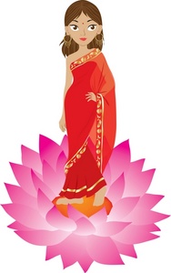 Woman Clip Art Images Hindu Woman Stock Photos   Clipart Hindu Woman