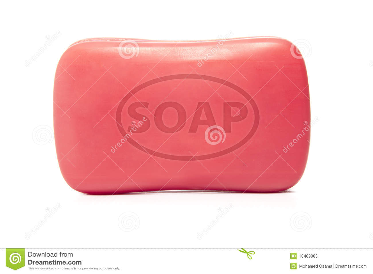 Bar Of Soap Clipart A Bar Of Soap Isolated On