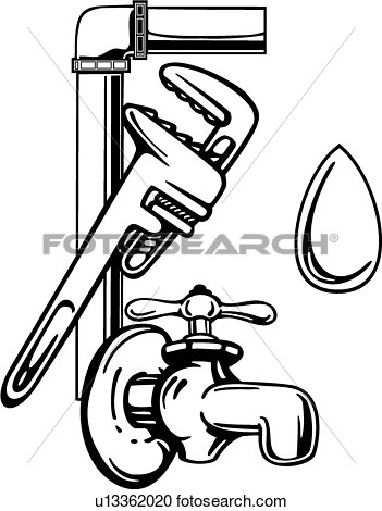 Elements Faucet Occupations Plumbing Sign Spigot Tools Wrench