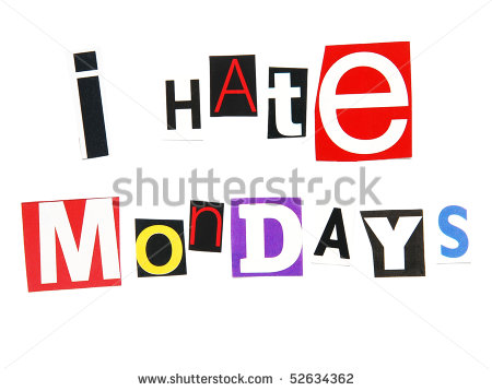 Gallery For   I Hate Monday Clipart