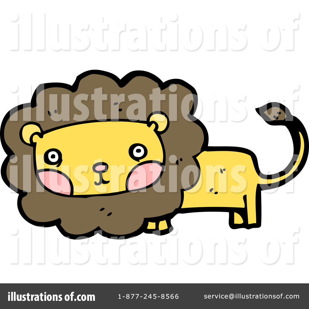 Royalty Free  Rf  Lion Clipart Illustration By Lineartestpilot   Stock
