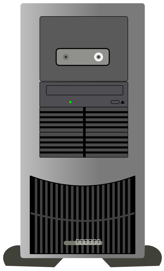 Computer Tower Clipart Large Size