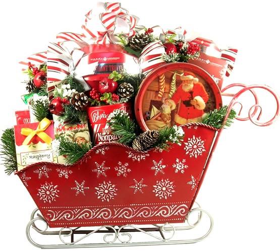 Large Christmas Gift Baskets For The Holidays