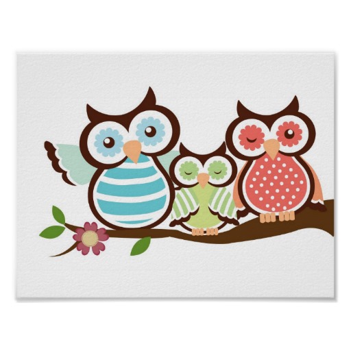 Two Owls Sitting On A Tree Branch Clip Art   Two Owls   Hd Wallpapers