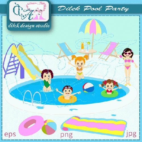 Back   Gallery For   Summer Pool Party Clip Art