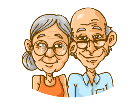 Cartoon Pictures Of Old People   Cliparts Co