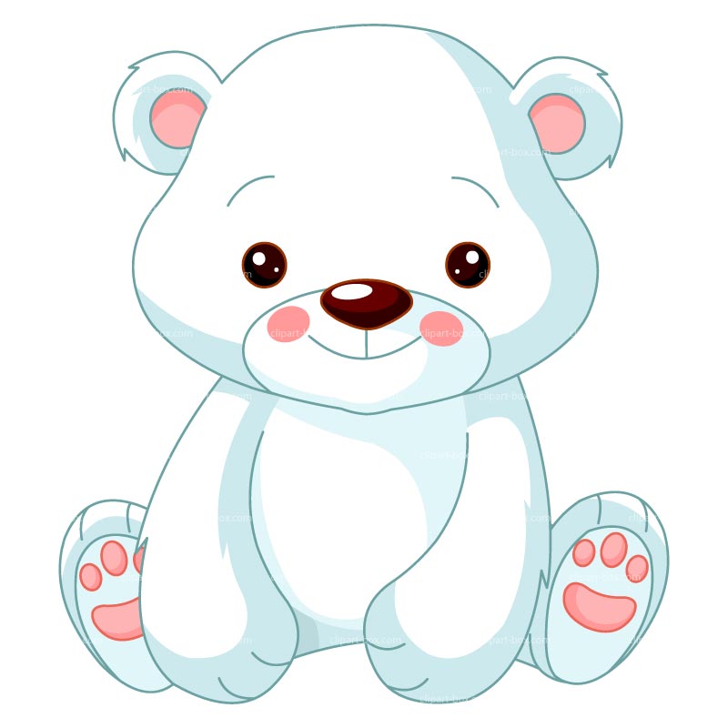 Clipart Baby Polar Bear   Royalty Free Vector Design