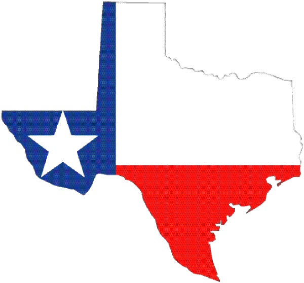Texas Outline With Flag Clip Art At Clker Com   Vector Clip Art Online