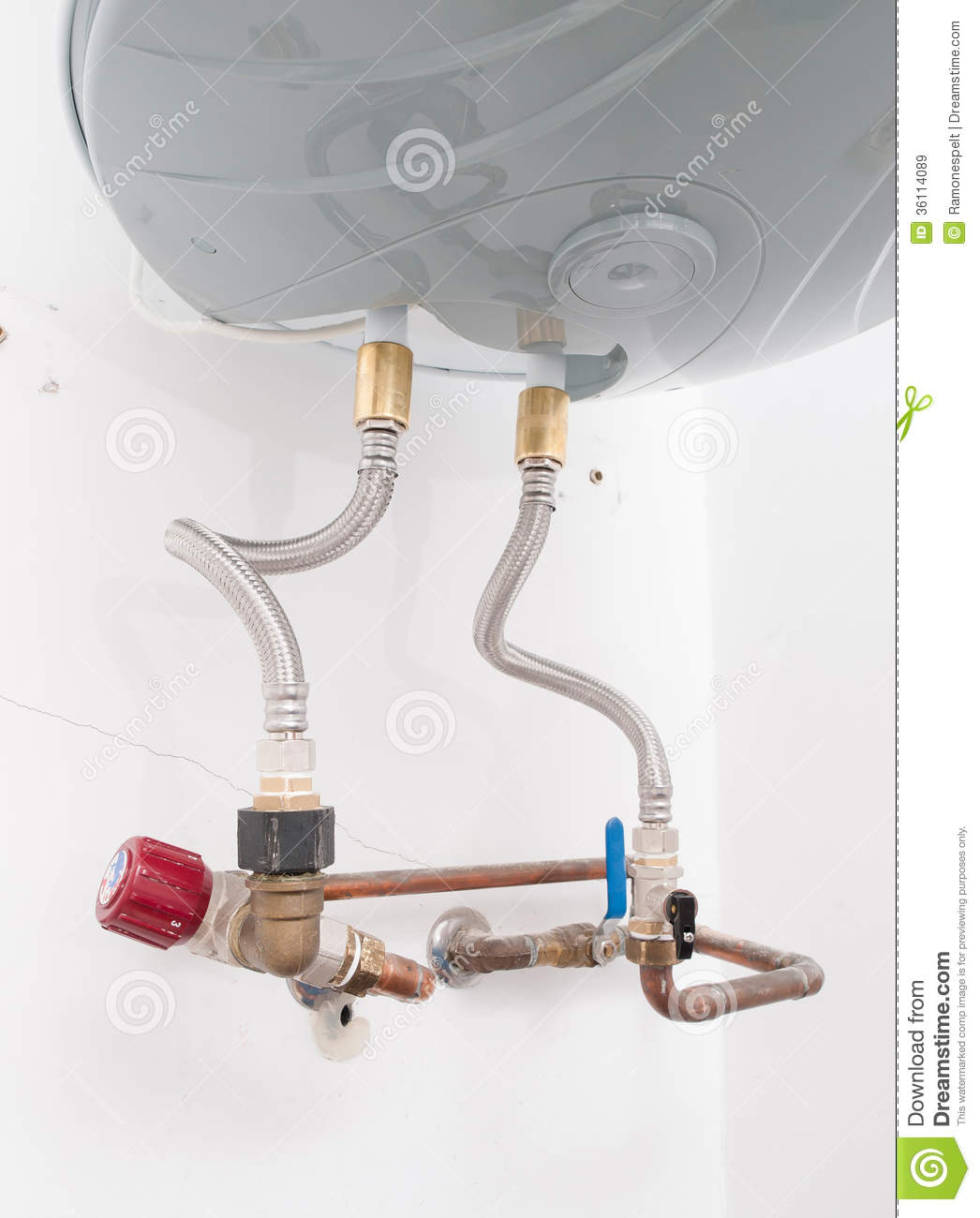 Electric Boiler Inside A House Royalty Free Stock Images   Image