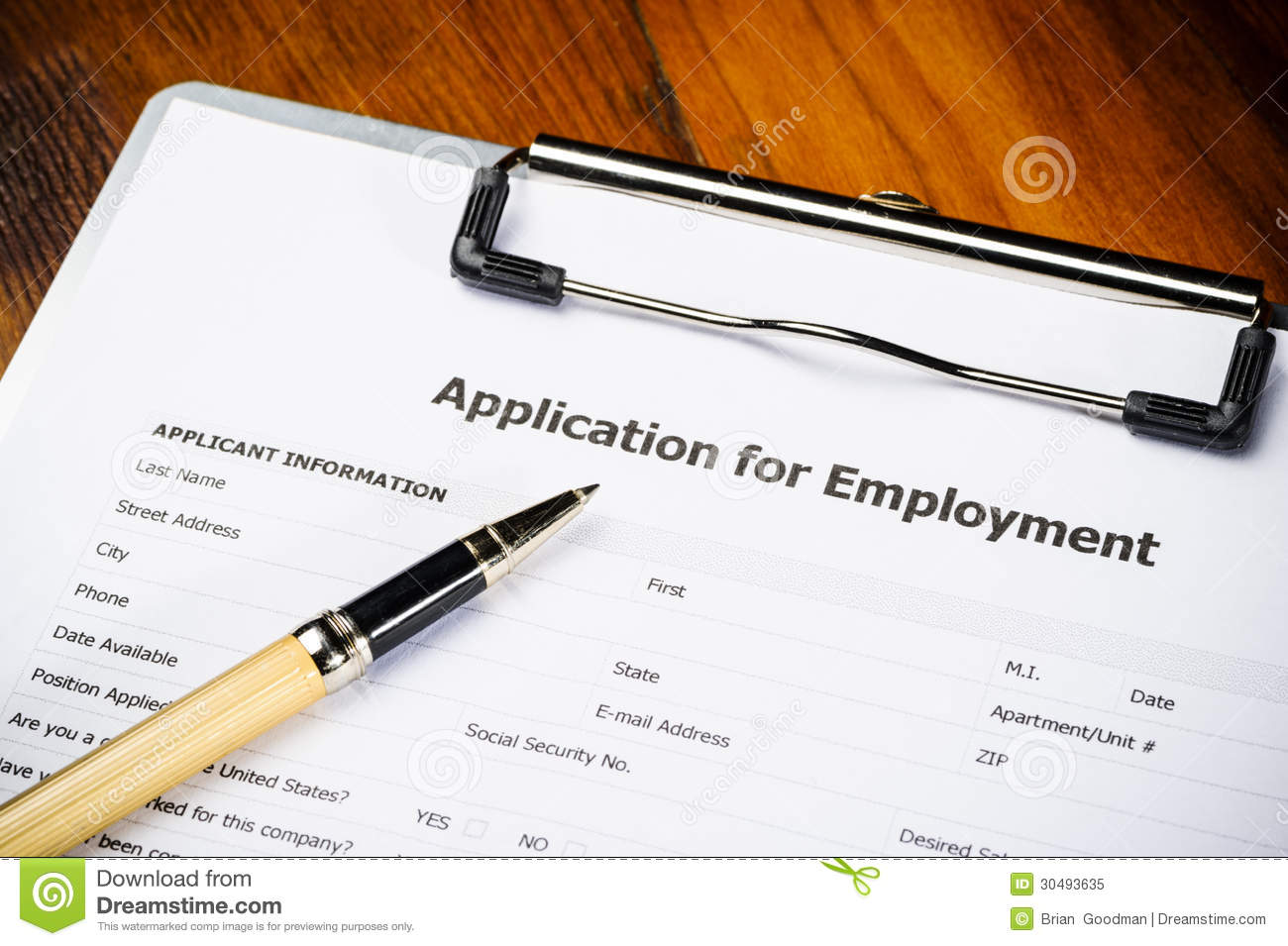 Job Application Clipart Job Application