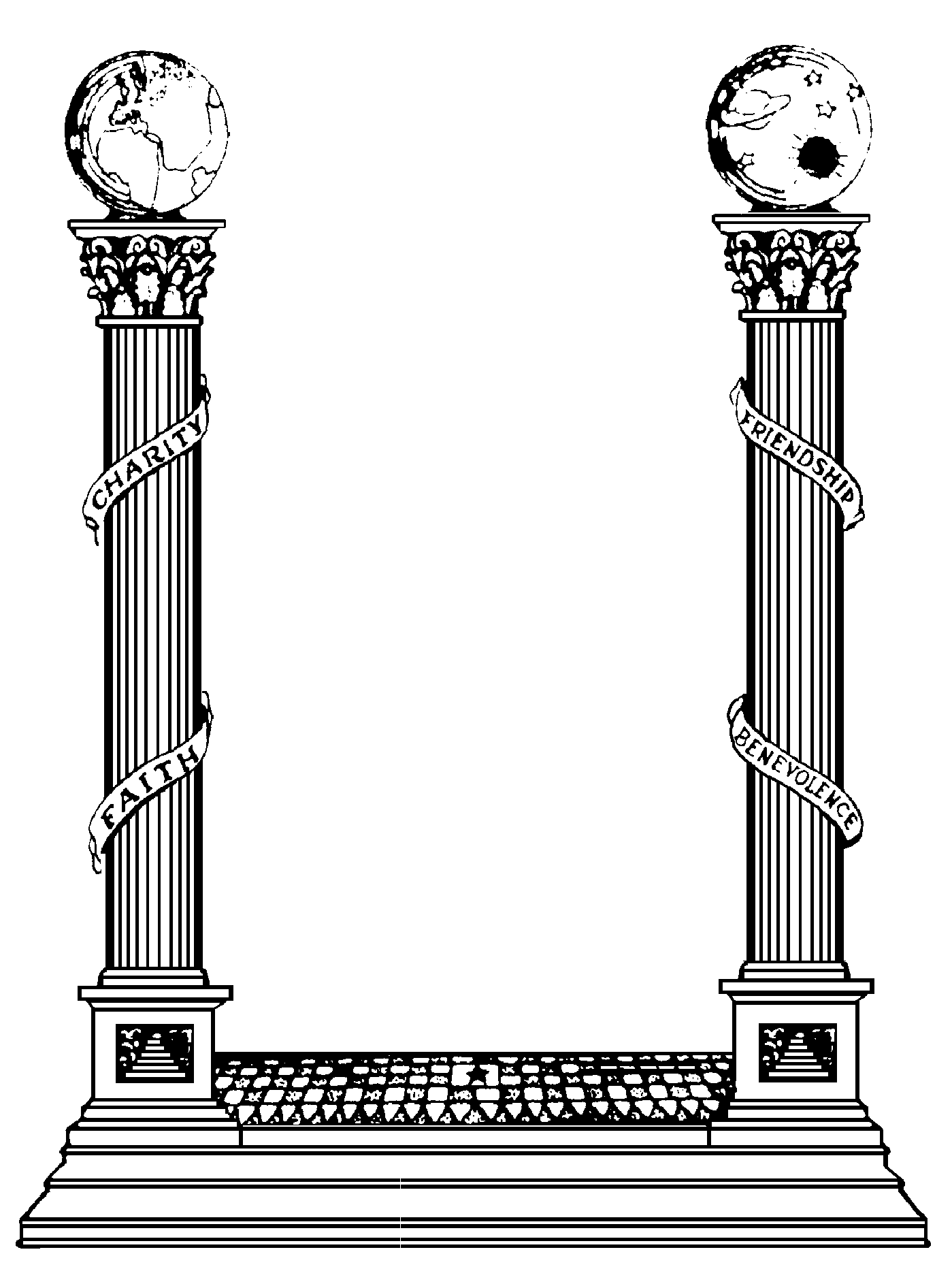 Powell Lodge  582 Clipart Page