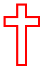 Free Clipart Of Red Christmas Religious Clipart Of A Red Cross