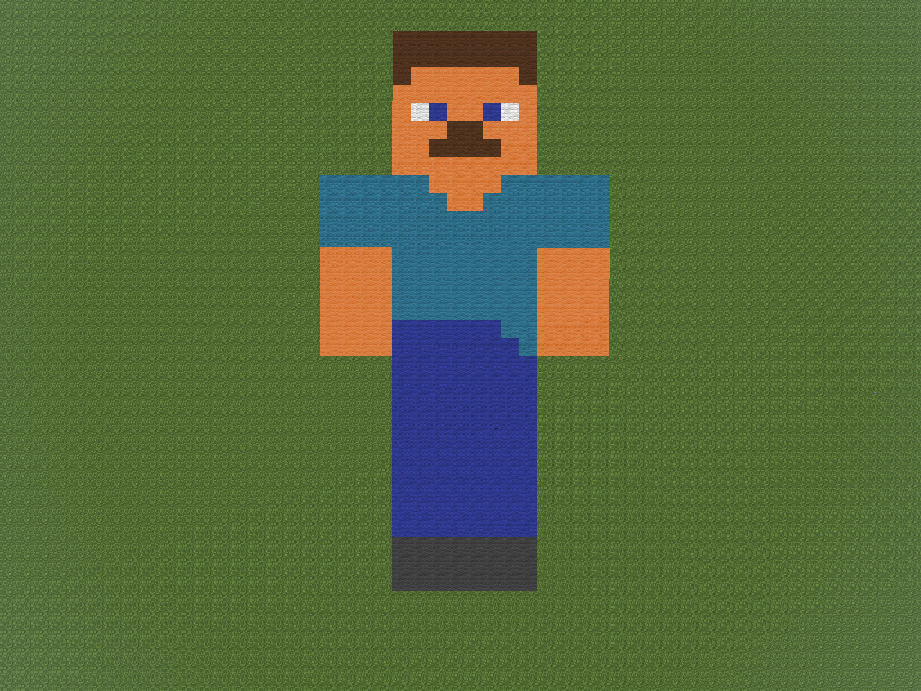 Nx   Minecraft Steve Head   Clothing Inspired By Video