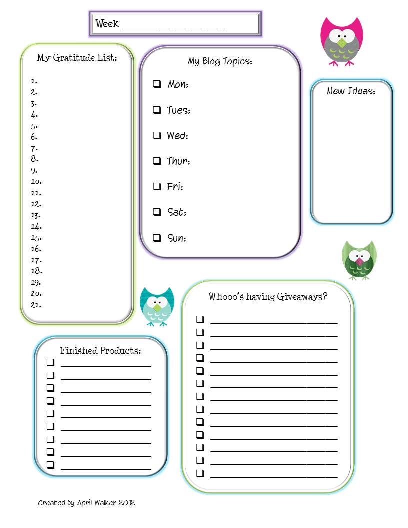 Student Planner Clipart  The Owl Clipart Is From The
