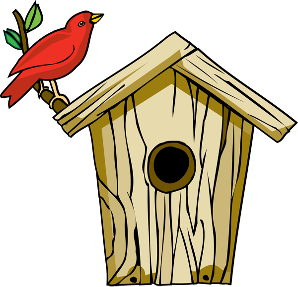 Bird House Clip Art Bird House Clip Art Bird