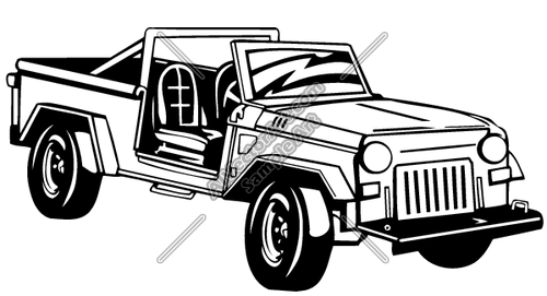 Jeep1 Clipart And Vectorart  Vehicles   Off Road Atv Vectorart And