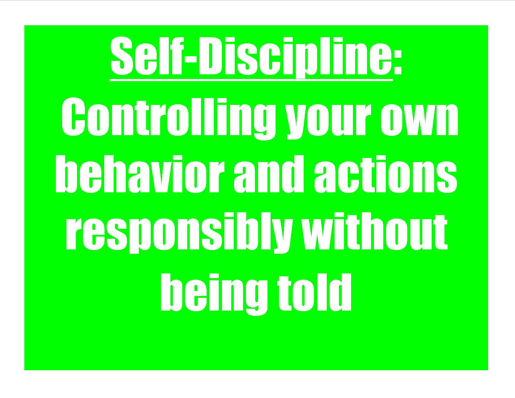 Self Discipline   My Everyday Psychology