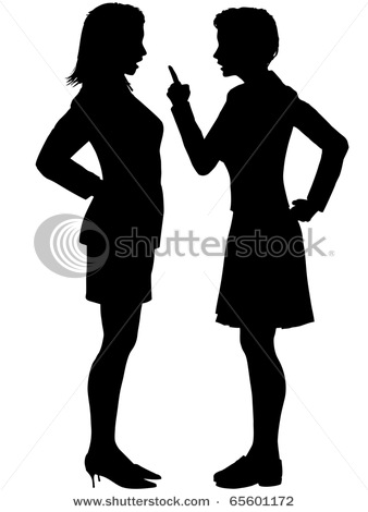 Sisters Silhouette Clip Art In This Silhouette Clipart