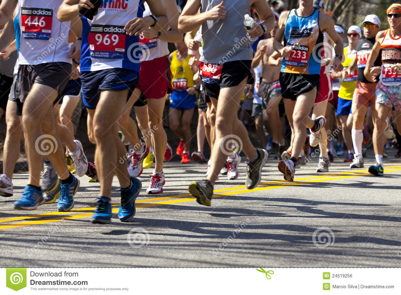 Boston Marathon Editorial Photo   Image  24519256