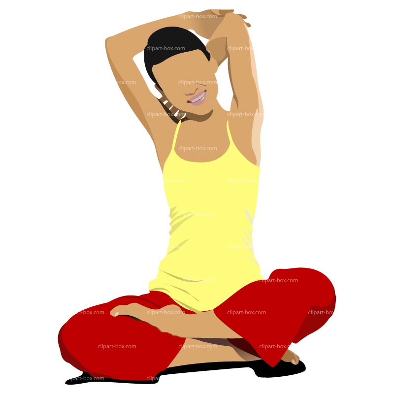Clipart Stretch Position   Royalty Free Vector Design