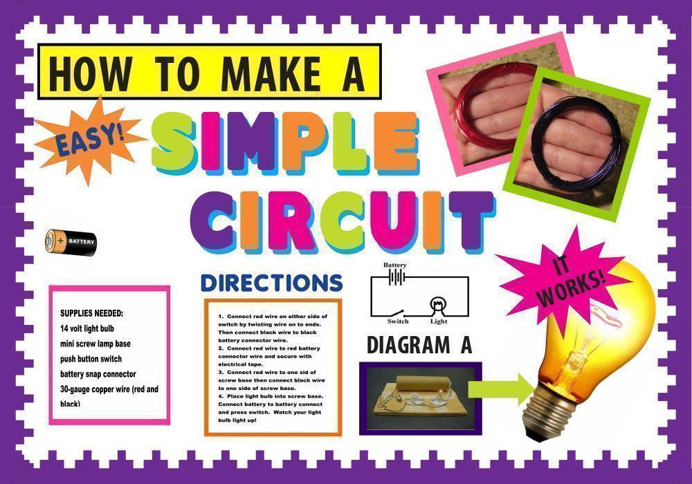 Make A Science Fair Project About How To Make A Simple Circuit