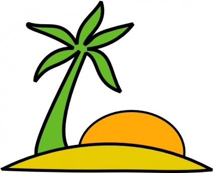 Tropical Island Clipart   Clipart Panda   Free Clipart Images