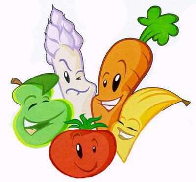 Cartoon Vegetables Medium