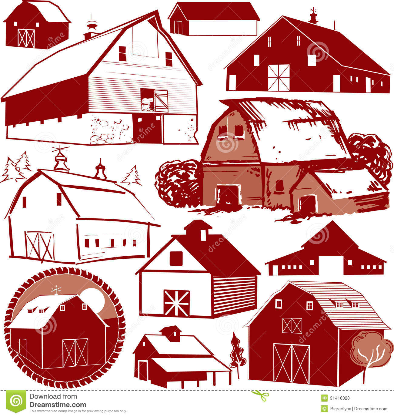 Barn Background Clipart Barn Collection