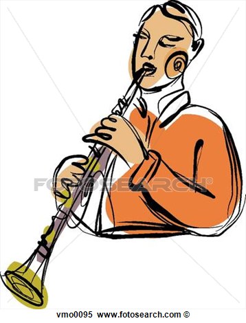 Clarinet Player Clipart Clarinet Player