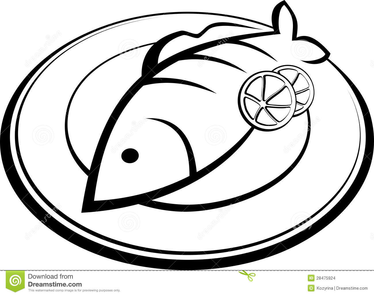 Fried Fish Clipart For Fish Dinner Clipart