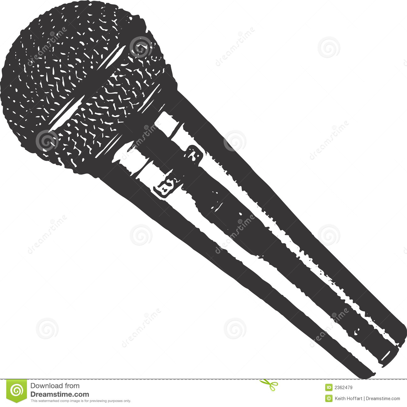 Microphone Clip Art Vector Design Illustration For Use In Web And