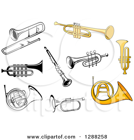 Pin Royalty Free Trumpet Player Clip Art Image Picture 374822 On