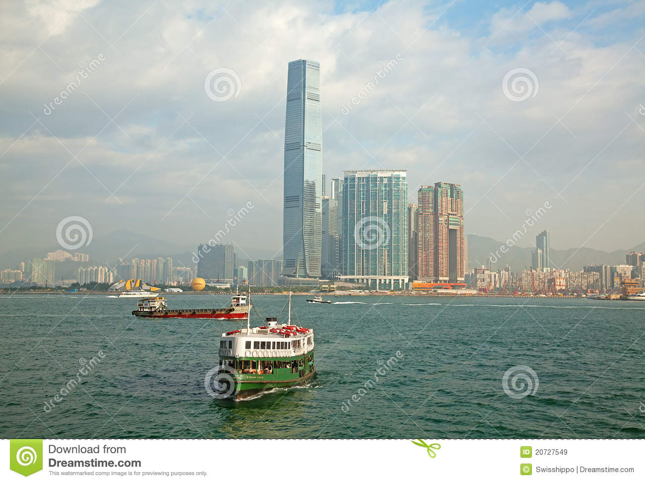 Hong Kong Ferry Editorial Stock Image   Image  20727549