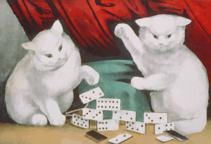 Share Kittens Playing Dominoes Clipart With You Friends 