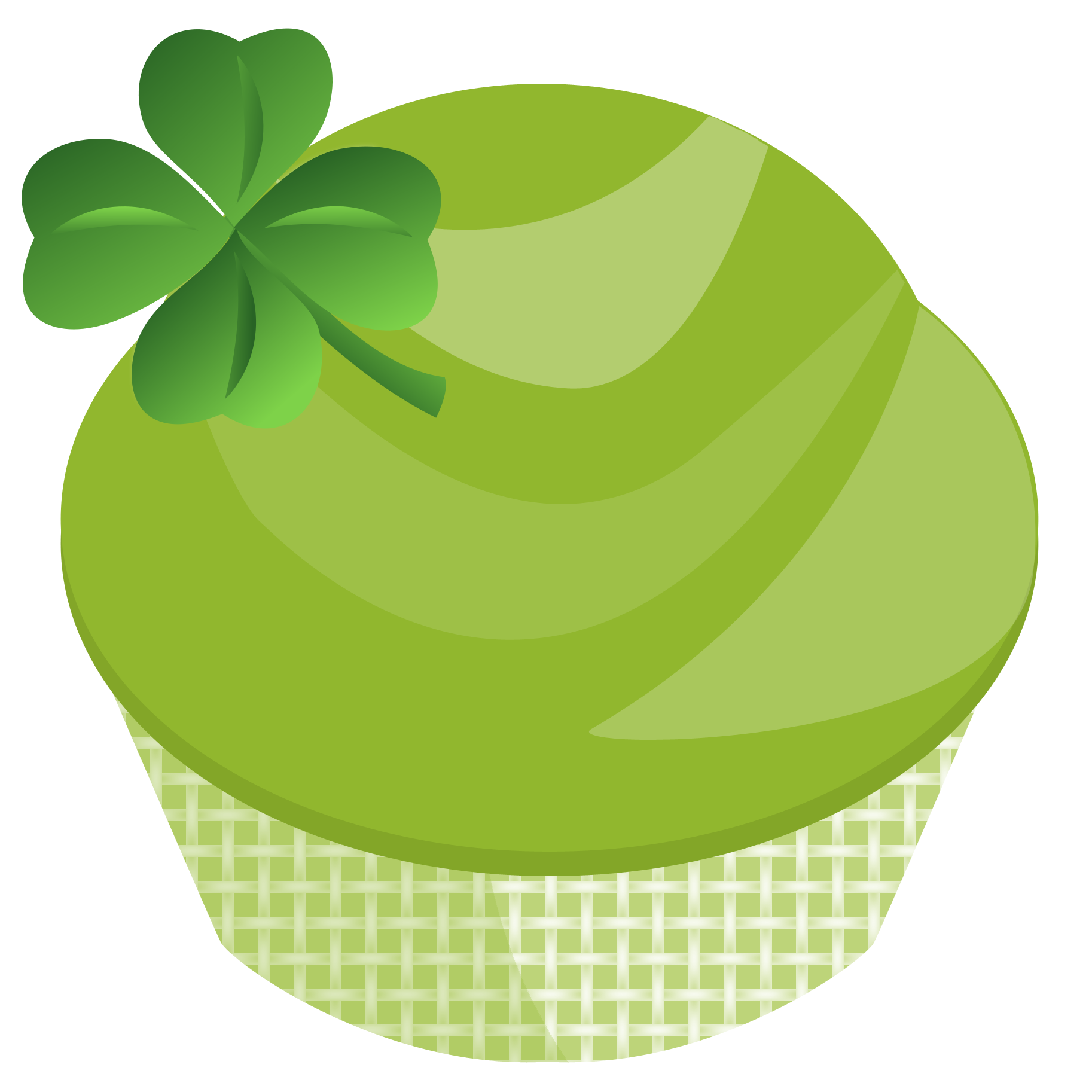 Clipart  St Patricks Day Cupcake Graphic  St  Patricks Day Clipart