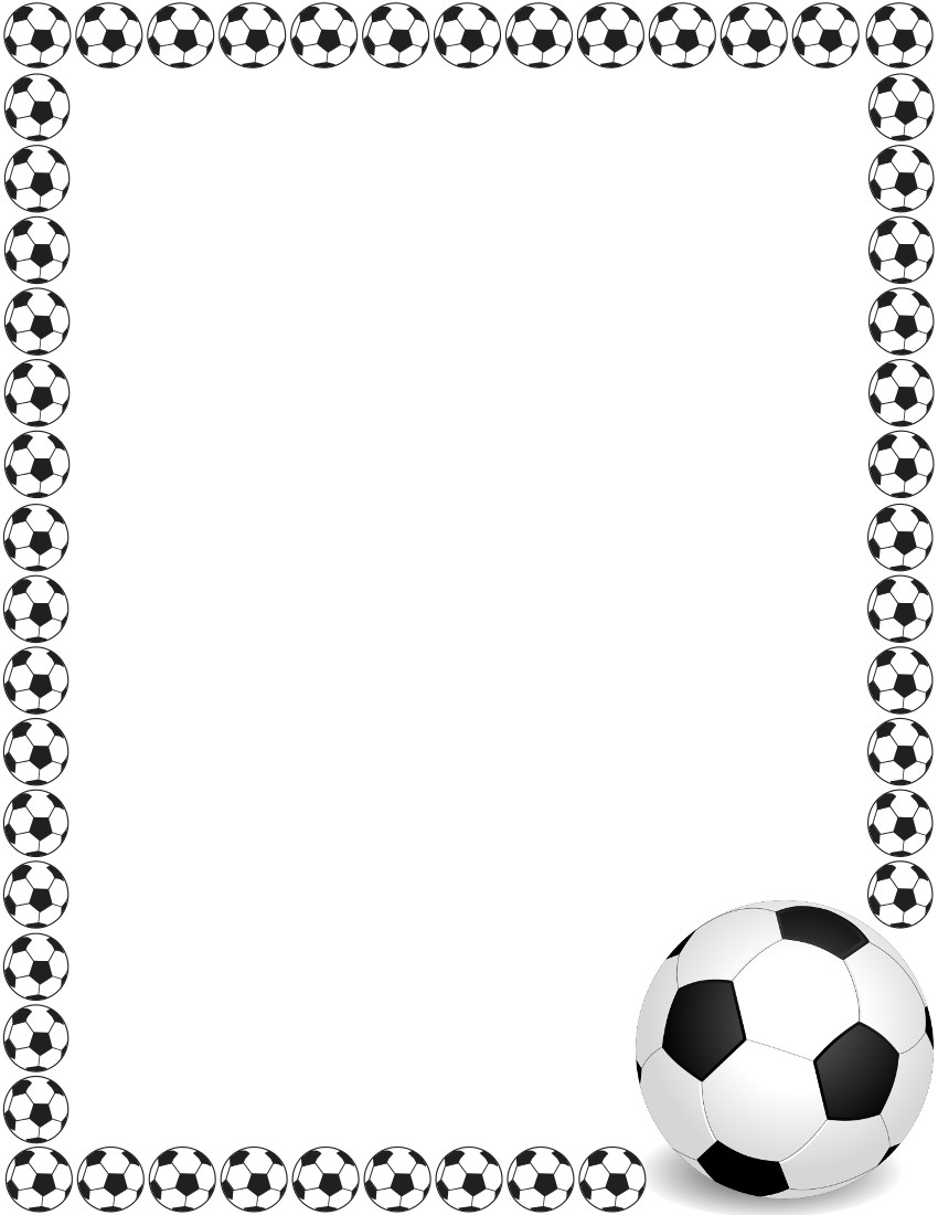 Soccer Border 2   Http   Www Wpclipart Com Page Frames Sports Sports 2    
