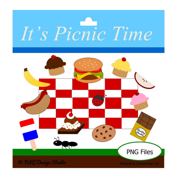 Items Similar To 70  Off Picnic Clipart  Summer Clip Art  Personal And    