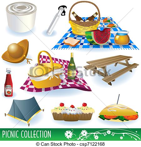 Vector Of Picnic Collection Set   Collection Of Different Picnic
