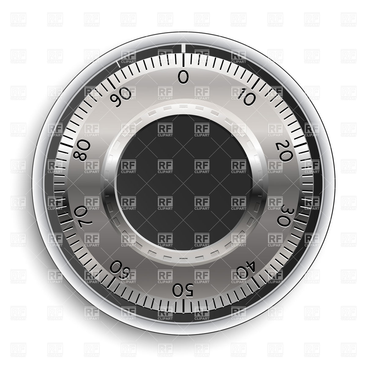 Safe Combination Lock Download Royalty Free Vector Clipart  Eps