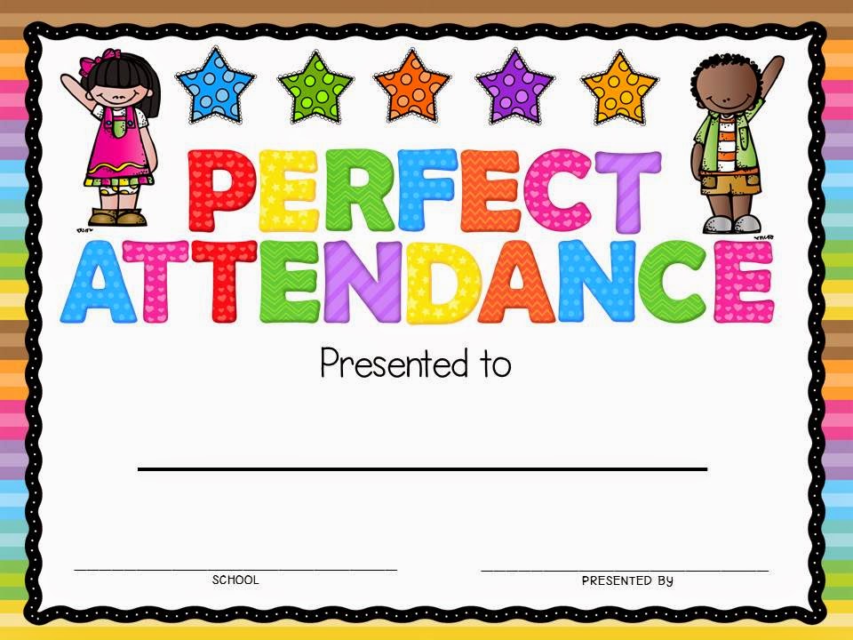 Looking For A Cute Way To Recognize Perfect Attendance In Your