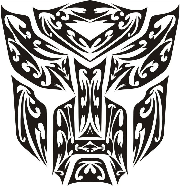 Tribal Logo Autobots Transformers Clipart   Free Clip Art Images