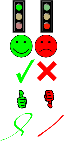 Right Or Wrong Image Collection Clip Art At Clker Com   Vector Clip