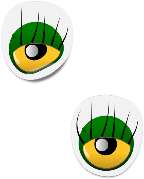 There Is 14 Alien Eyes   Free Cliparts All Used For Free