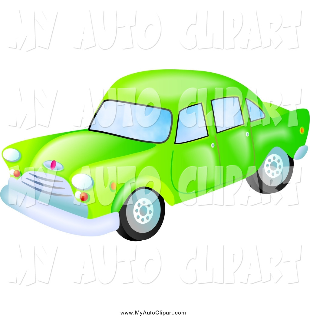 Green Car April 20th 2014 Green And Blue Race Car Over A Track With A