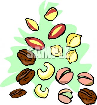 This Various Types Of Nuts Clip Art Clipart Image Is Available    