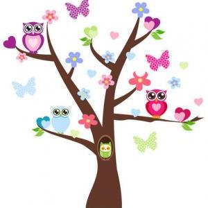 Cute Owl Tree Branch Wall   Clipart Panda   Free Clipart Images